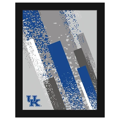 Kentucky Wildcats 12" x 16" Team Color Framed Art Print