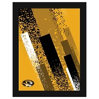 Missouri Tigers 12" x 16" Team Color Framed Art Print