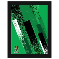 Marshall Thundering Herd 12" x 16" Team Color Framed Art Print