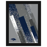 Nevada Wolf Pack 12" x 16" Team Color Framed Art Print