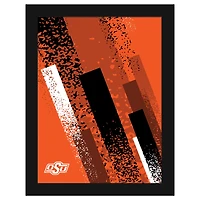 Oklahoma State Cowboys 12" x 16" Team Color Framed Art Print