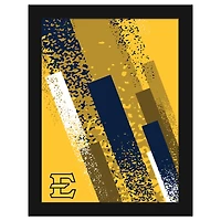 ETSU Buccaneers 12" x 16" Team Color Framed Art Print