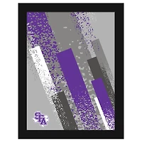 Stephen F Austin Lumberjacks 12" x 16" Team Color Framed Art Print