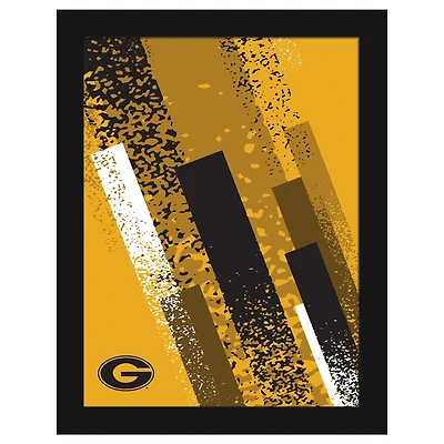 Grambling Tigers 12" x 16" Team Color Framed Art Print