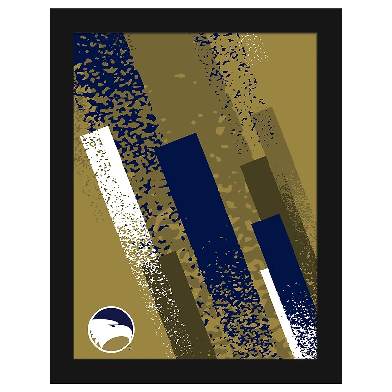 Georgia Southern Eagles 12" x 16" Team Color Framed Art Print