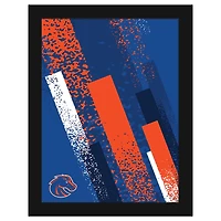 Boise State Broncos 12" x 16" Team Color Framed Art Print