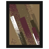 Texas State Bobcats 12" x 16" Team Color Framed Art Print