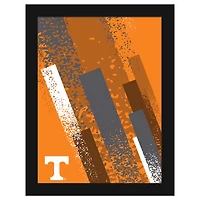 Tennessee Volunteers 12" x 16" Team Color Framed Art Print