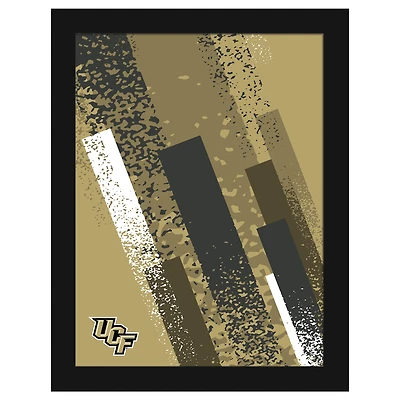 UCF Knights 12" x 16" Team Color Framed Art Print