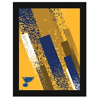 St. Louis Blues 12" x 16" Team Color Framed Art Print