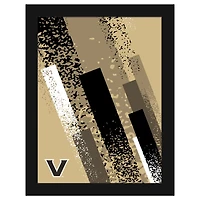 Vanderbilt Commodores 12" x 16" Team Color Framed Art Print