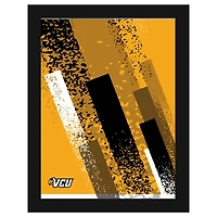 VCU Rams 12" x 16" Team Color Framed Art Print