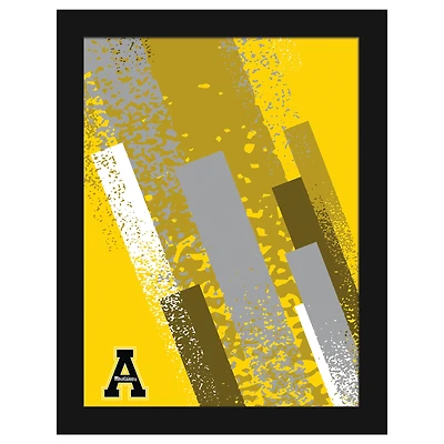 Appalachian State Mountaineers 12" x 16" Team Color Framed Art Print