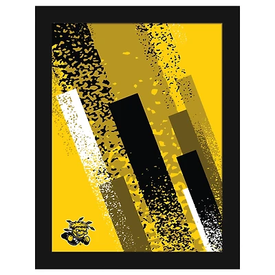 Wichita State Shockers 12" x 16" Team Color Framed Art Print
