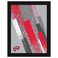Western Kentucky Hilltoppers 12" x 16" Team Color Framed Art Print