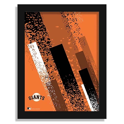 San Francisco Giants 12" x 16" Team Color Framed Art Print
