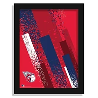Cleveland Guardians 12" x 16" Team Color Framed Art Print