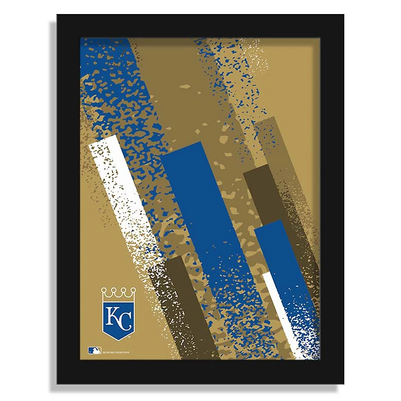 Kansas City Royals 12" x 16" Team Color Framed Art Print
