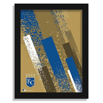 Kansas City Royals 12" x 16" Team Color Framed Art Print