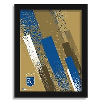 Kansas City Royals 12" x 16" Team Color Framed Art Print