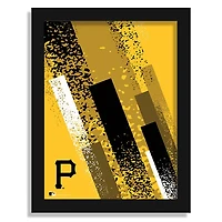 Pittsburgh Pirates 12" x 16" Team Color Framed Art Print