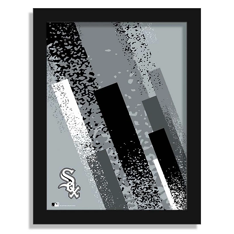 Chicago White Sox 12" x 16" Team Color Framed Art Print