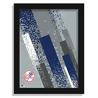 New York Yankees 12" x 16" Team Color Framed Art Print