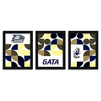 Georgia Southern Eagles 12" x 16" Framed Minimalist Print Set