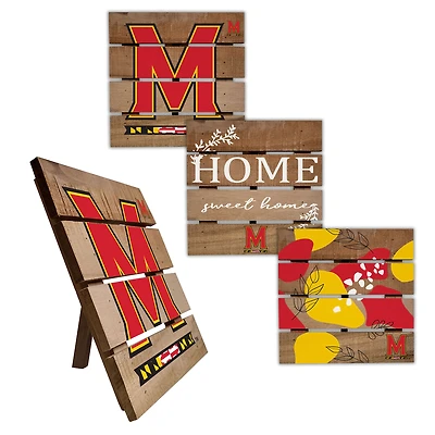 Maryland Terrapins Four-Piece Hot Plate Set