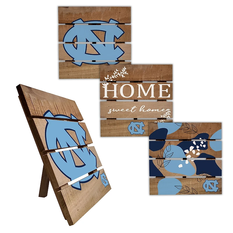 North Carolina Tar Heels Four-Piece Hot Plate Set