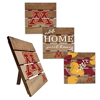 Minnesota Golden Gophers Four-Piece Hot Plate Set
