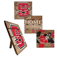 NC State Wolfpack Four-Piece Hot Plate Set