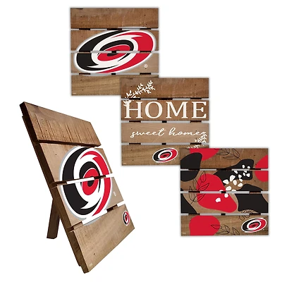 Carolina Hurricanes Four-Piece Hot Plate Set