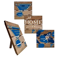 St. Louis Blues Four-Piece Hot Plate Set