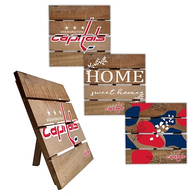Washington Capitals Four-Piece Hot Plate Set