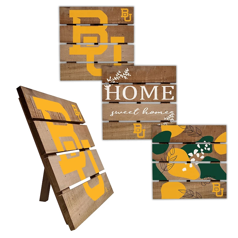 Baylor Bears Four-Piece Hot Plate Set