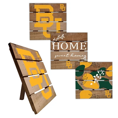 Baylor Bears Four-Piece Hot Plate Set