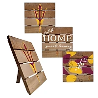 Arizona State Sun Devils Four-Piece Hot Plate Set