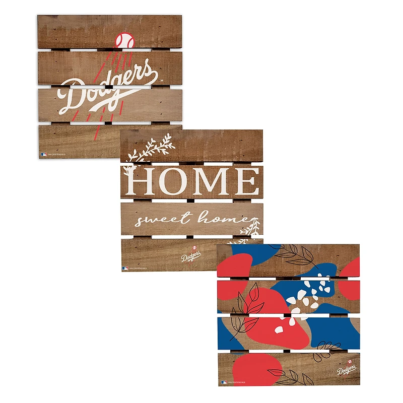 Los Angeles Dodgers Four-Piece Hot Plate Set