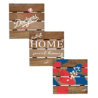 Los Angeles Dodgers Four-Piece Hot Plate Set