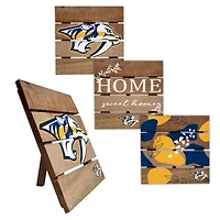 Nashville Predators Four-Piece Hot Plate Set