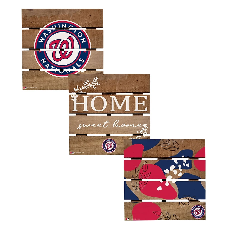 Washington Nationals Four-Piece Hot Plate Set