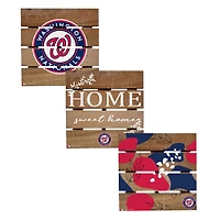 Washington Nationals Four-Piece Hot Plate Set
