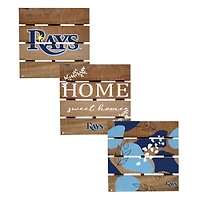 Tampa Bay Rays Four-Piece Hot Plate Set