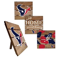 Houston Texans Four-Piece Hot Plate Set