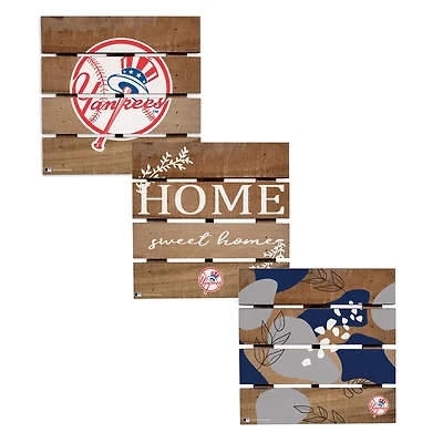 New York Yankees Four-Piece Hot Plate Set
