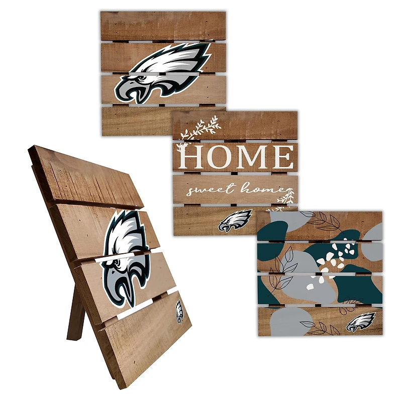 Philadelphia Eagles Four-Piece Hot Plate Set