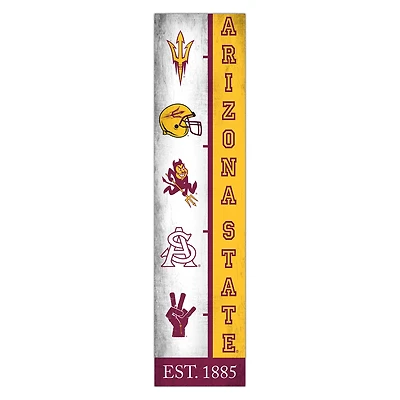 Arizona State Sun Devils 6" x 24" Progression Wood Sign