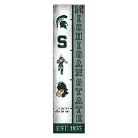 Michigan State Spartans 6" x 24" Progression Wood Sign