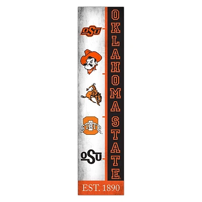 Oklahoma State Cowboys 6" x 24" Progression Wood Sign
